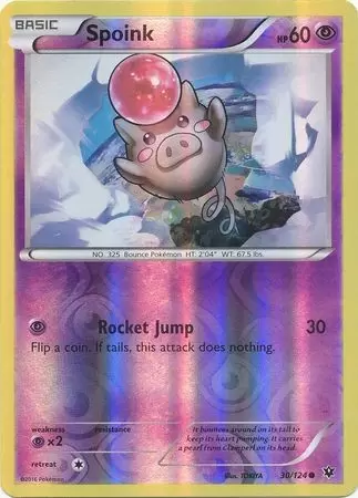 XY Fates Collide - Spoink Reverse