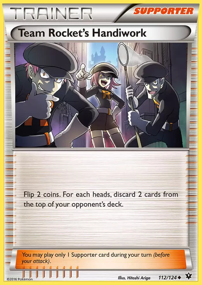 XY Fates Collide - Team Rocket\'s Handiwork