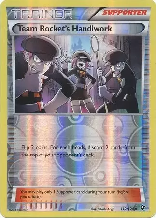 XY Fates Collide - Team Rocket\'s Handiwork Reverse