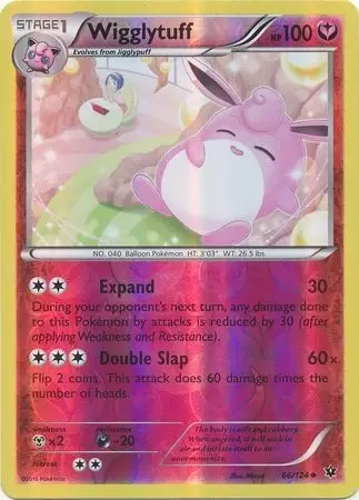 XY Fates Collide - Wigglytuff Reverse
