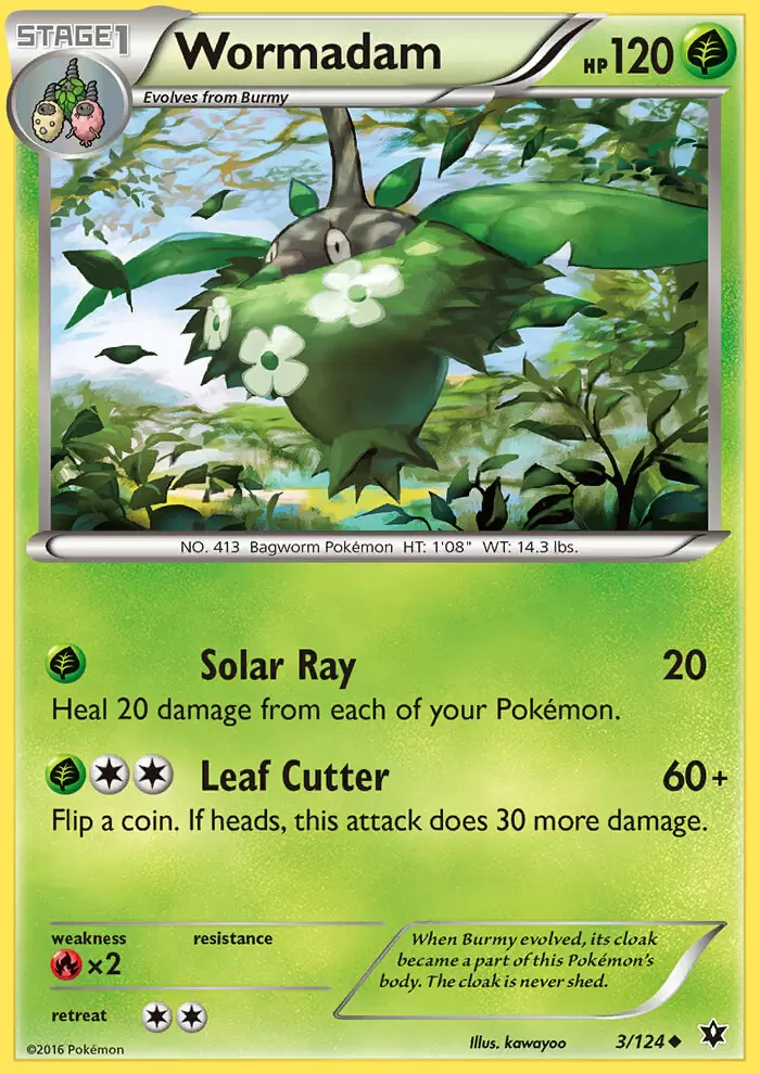 XY Fates Collide - Wormadam