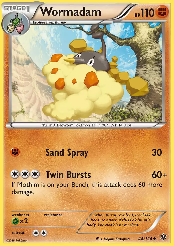 XY Fates Collide - Wormadam