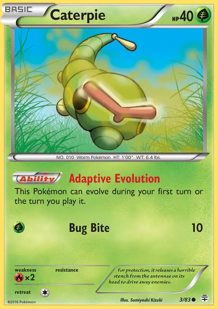 XY Generations - Caterpie