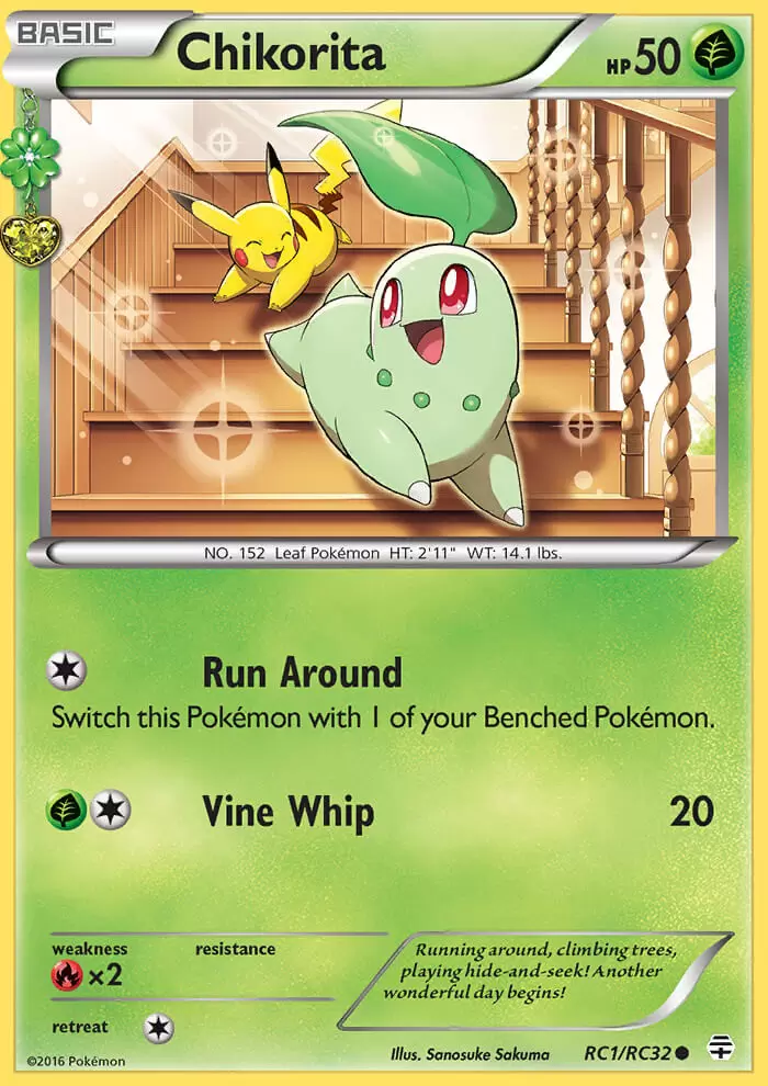 XY Generations - Chikorita