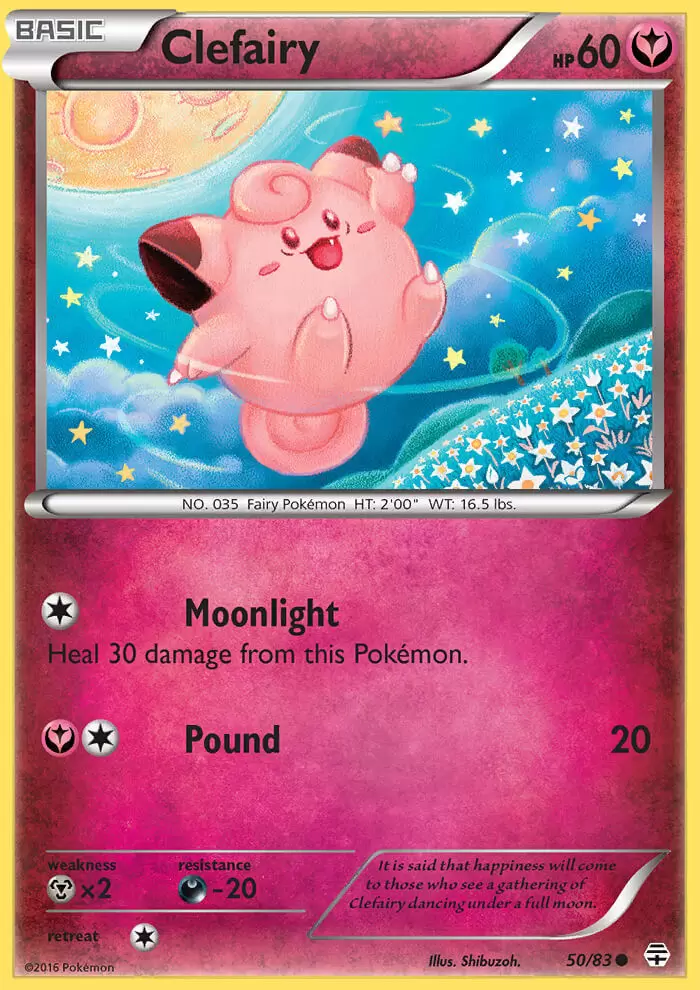 XY Generations - Clefairy