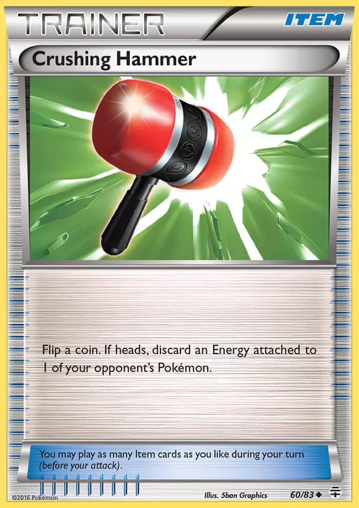 XY Generations - Crushing Hammer