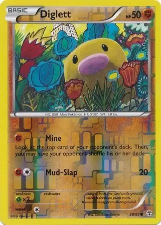 XY Generations - Diglett Reverse