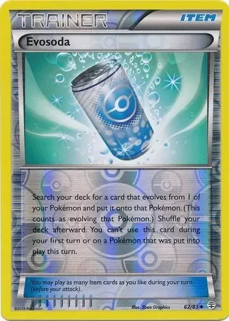 XY Generations - Evosoda Reverse
