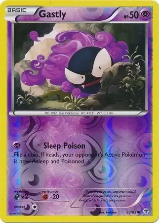 XY Generations - Gastly Reverse