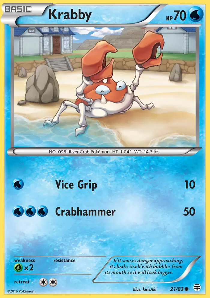 XY Generations - Krabby