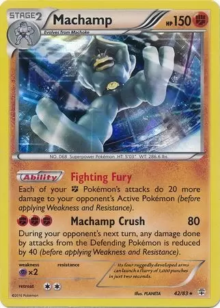 XY Generations - Machamp Holo