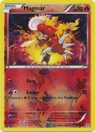 XY Generations - Magmar Reverse