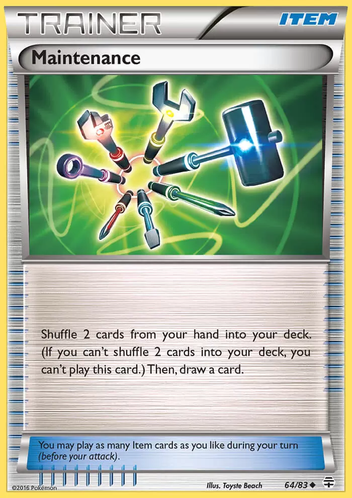 XY Generations - Maintenance