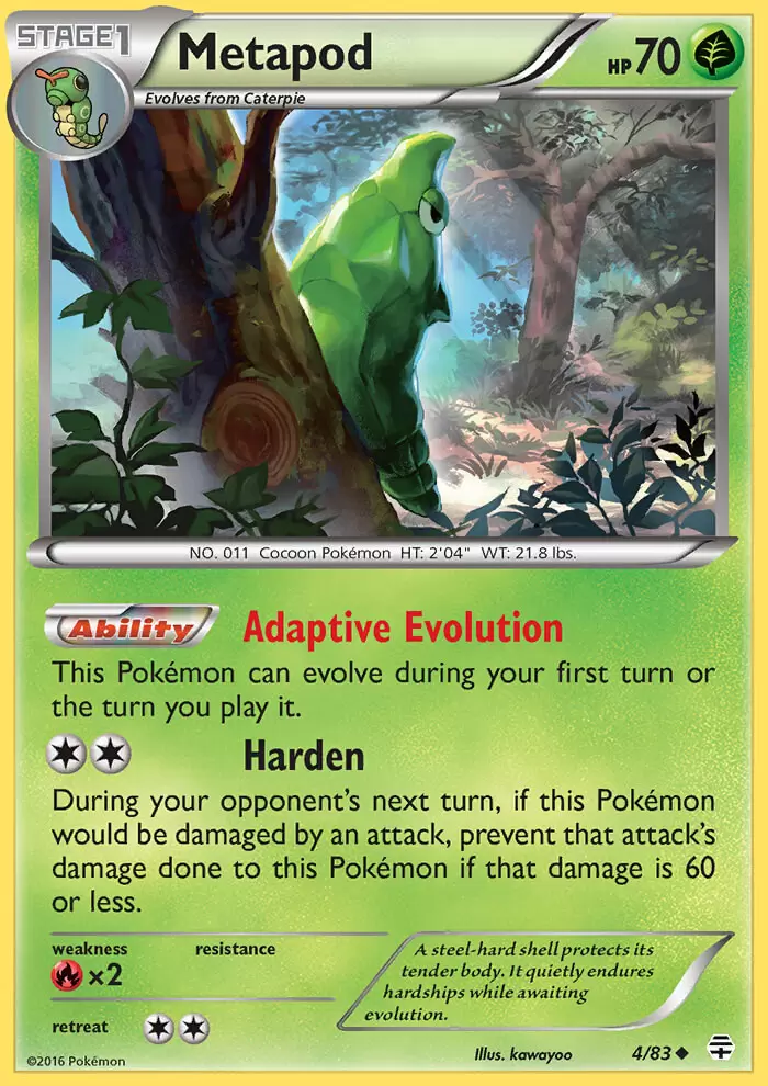 XY Generations - Metapod