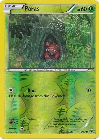 XY Generations - Paras Reverse