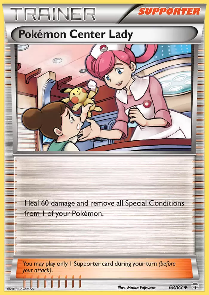 XY Generations - Pokémon Center Lady