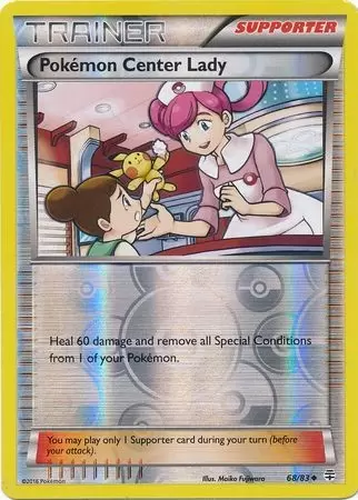 XY Generations - Pokémon Center Lady Reverse