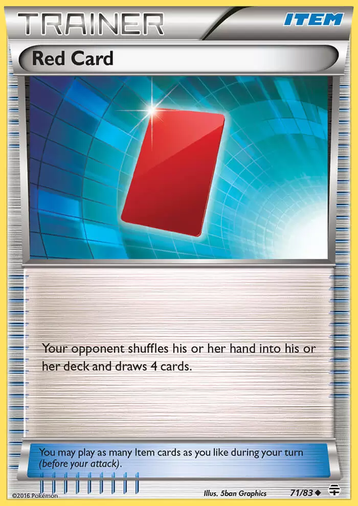XY Generations - Red Card