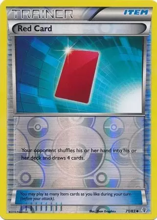 XY Generations - Red Card Reverse