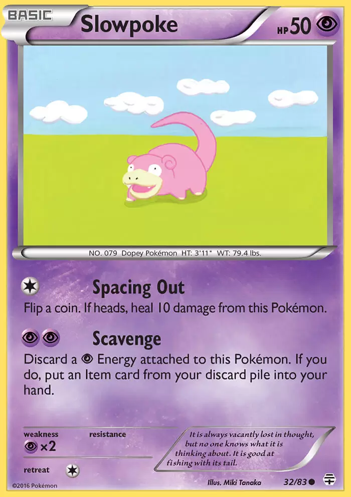 XY Generations - Slowpoke