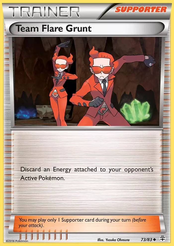 XY Generations - Team Flare Grunt