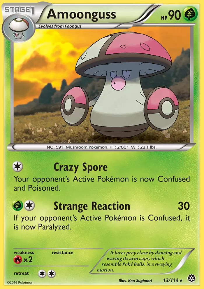 XY Steam Siege - Amoonguss