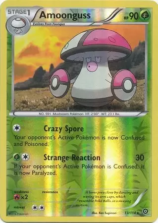 XY Steam Siege - Amoonguss Reverse