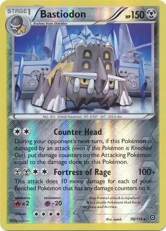 XY Steam Siege - Bastiodon Reverse
