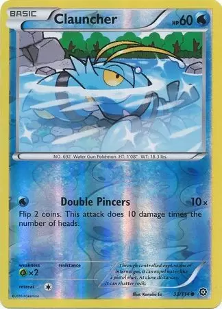 XY Steam Siege - Clauncher Reverse
