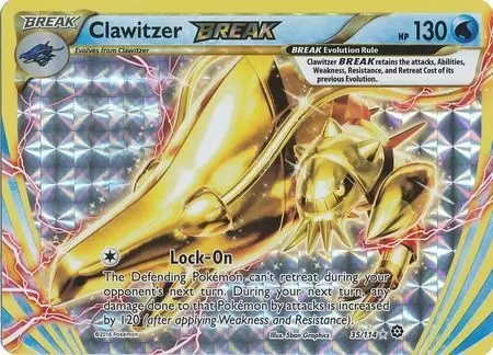 XY Steam Siege - Clawitzer BREAK