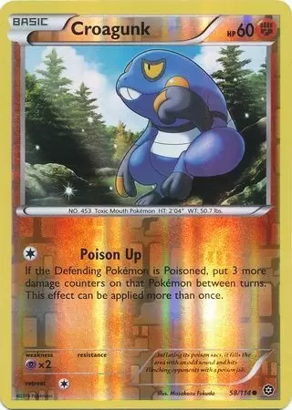 XY Steam Siege - Croagunk Reverse