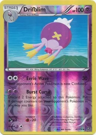XY Steam Siege - Drifblim Reverse