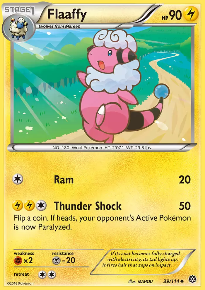 XY Steam Siege - Flaaffy