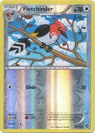 XY Steam Siege - Fletchinder Reverse