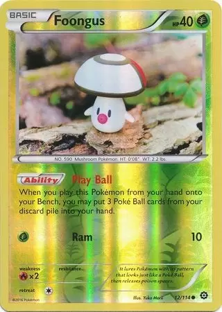 XY Steam Siege - Foongus Reverse