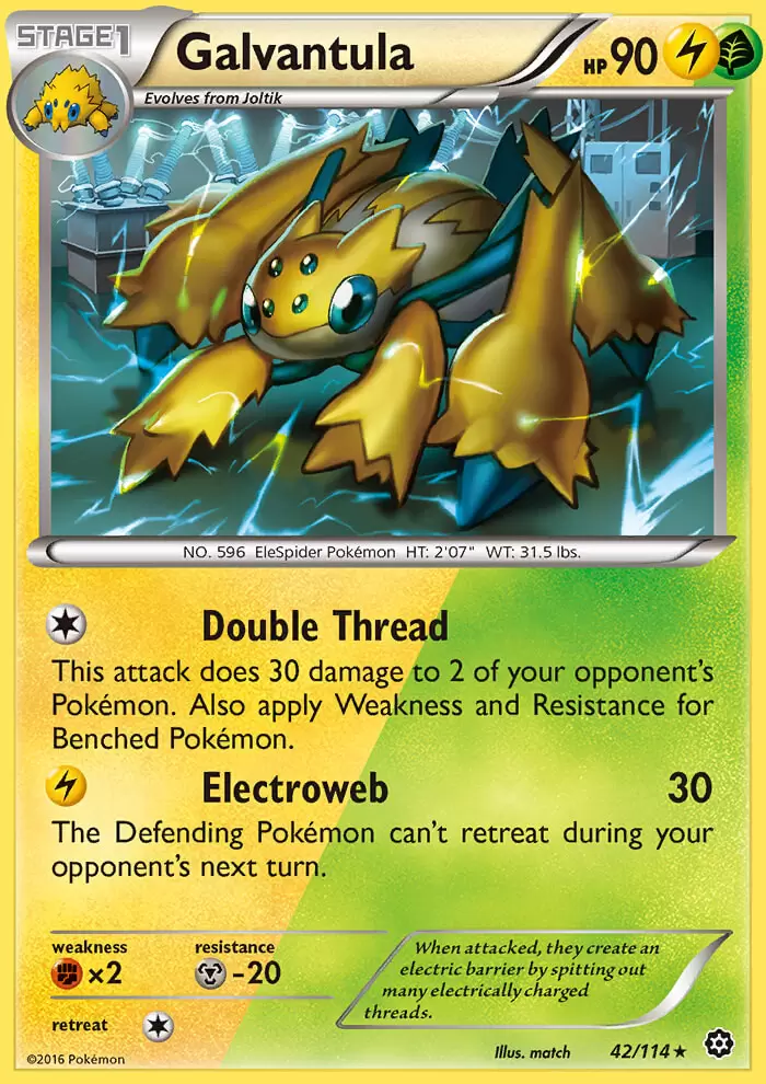 XY Steam Siege - Galvantula