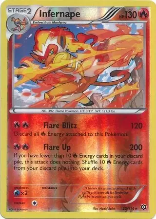 XY Steam Siege - Infernape Reverse