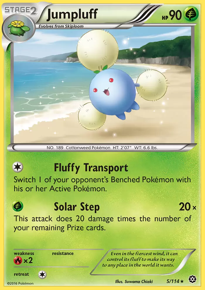 XY Steam Siege - Jumpluff