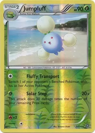 XY Steam Siege - Jumpluff Reverse