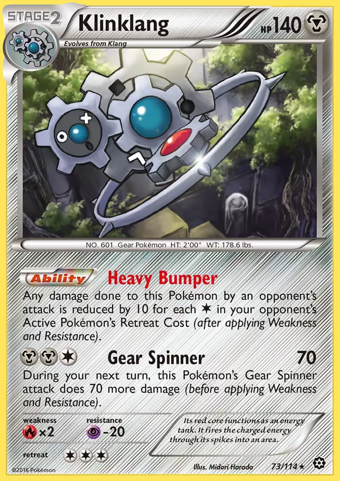 XY Steam Siege - Klinklang