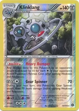 XY Steam Siege - Klinklang Reverse