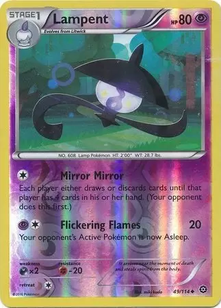 XY Steam Siege - Lampent Reverse