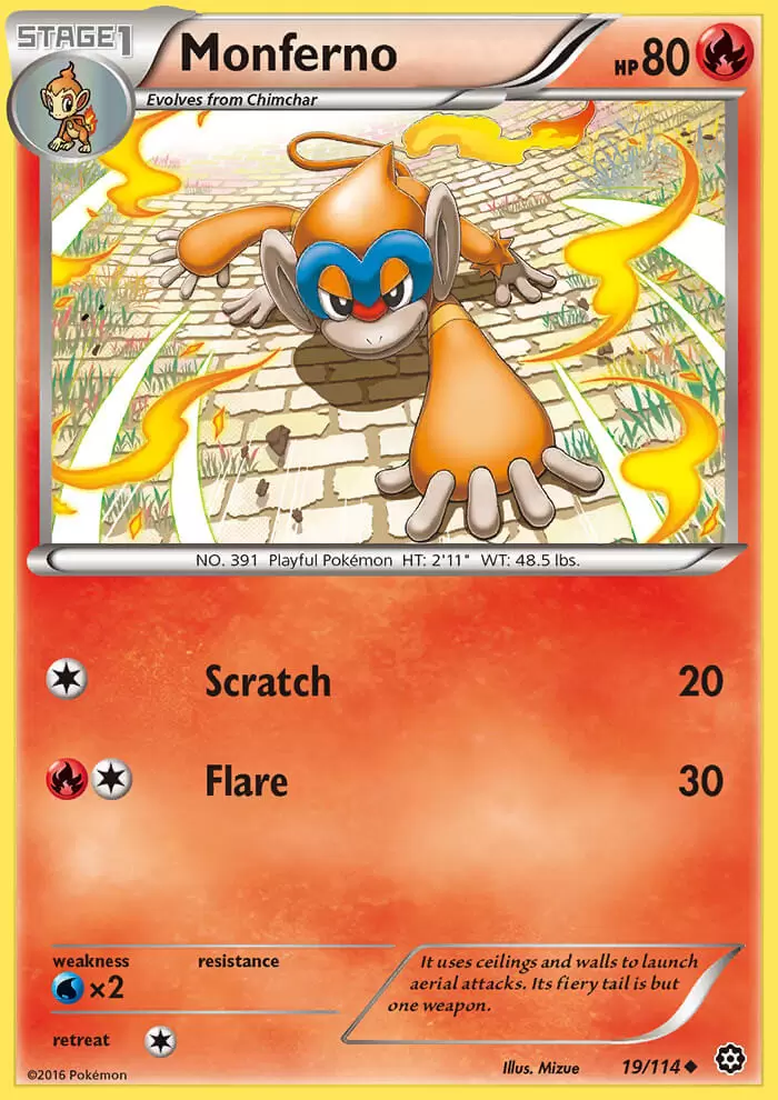 XY Steam Siege - Monferno