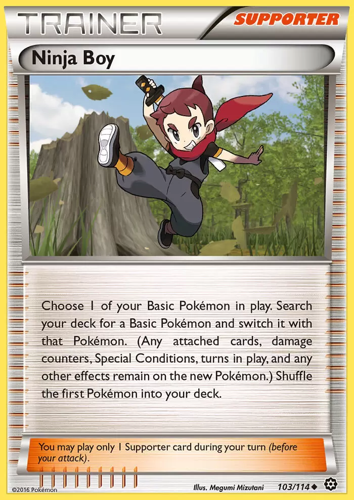 XY Steam Siege - Ninja Boy