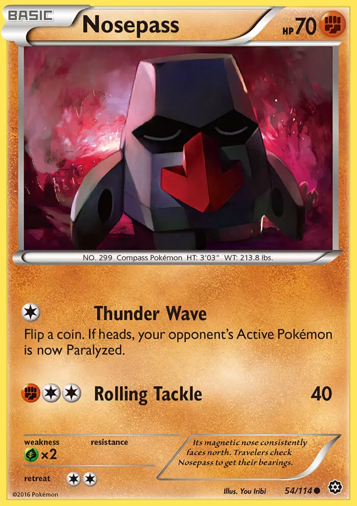 XY Steam Siege - Nosepass