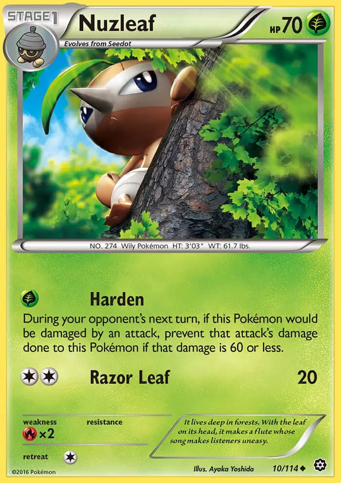 XY Steam Siege - Nuzleaf