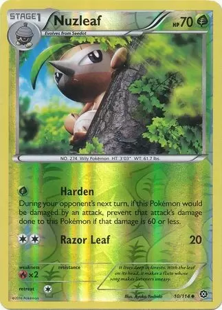 XY Steam Siege - Nuzleaf Reverse