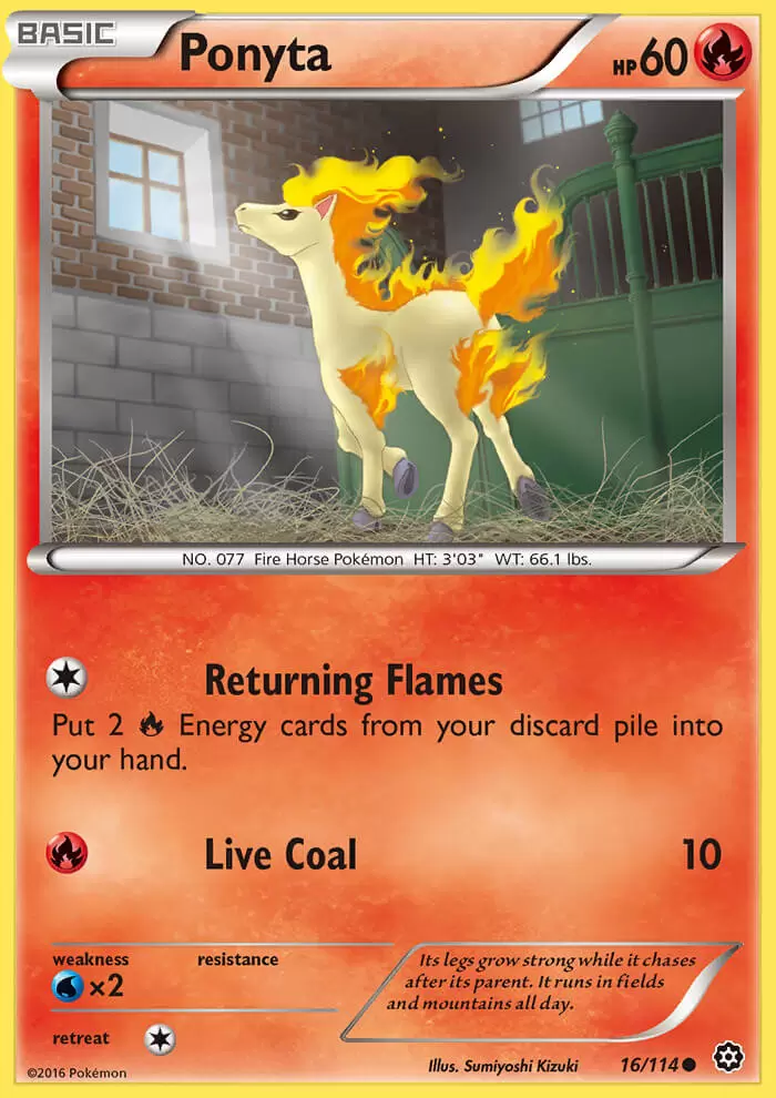 XY Steam Siege - Ponyta