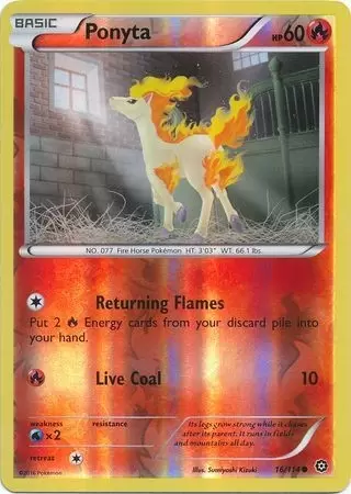 XY Steam Siege - Ponyta Reverse