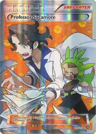 XY Steam Siege - Professor Sycamore